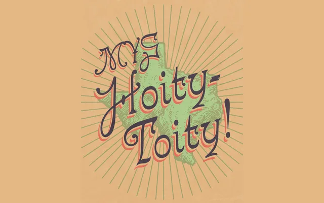 MYS Hoity-Toity! specimen from Mysterian Design