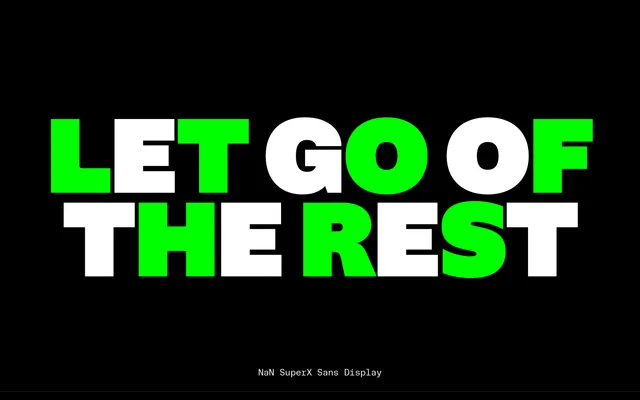 NaN SuperX Sans specimen from NaN