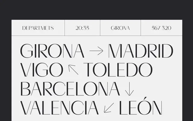 Girona specimen from Narrow Type