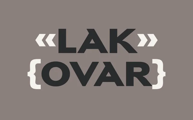 Lakovar Sans specimen from Narrow Type