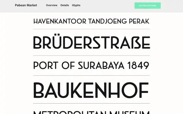 Pabean Market specimen from Nasir Udin Studio