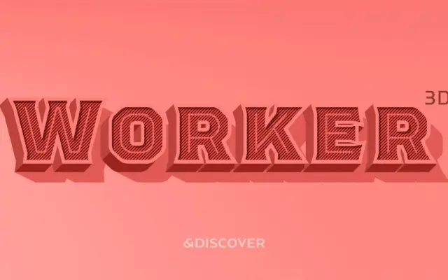 Worker 3D specimen from Ndiscover