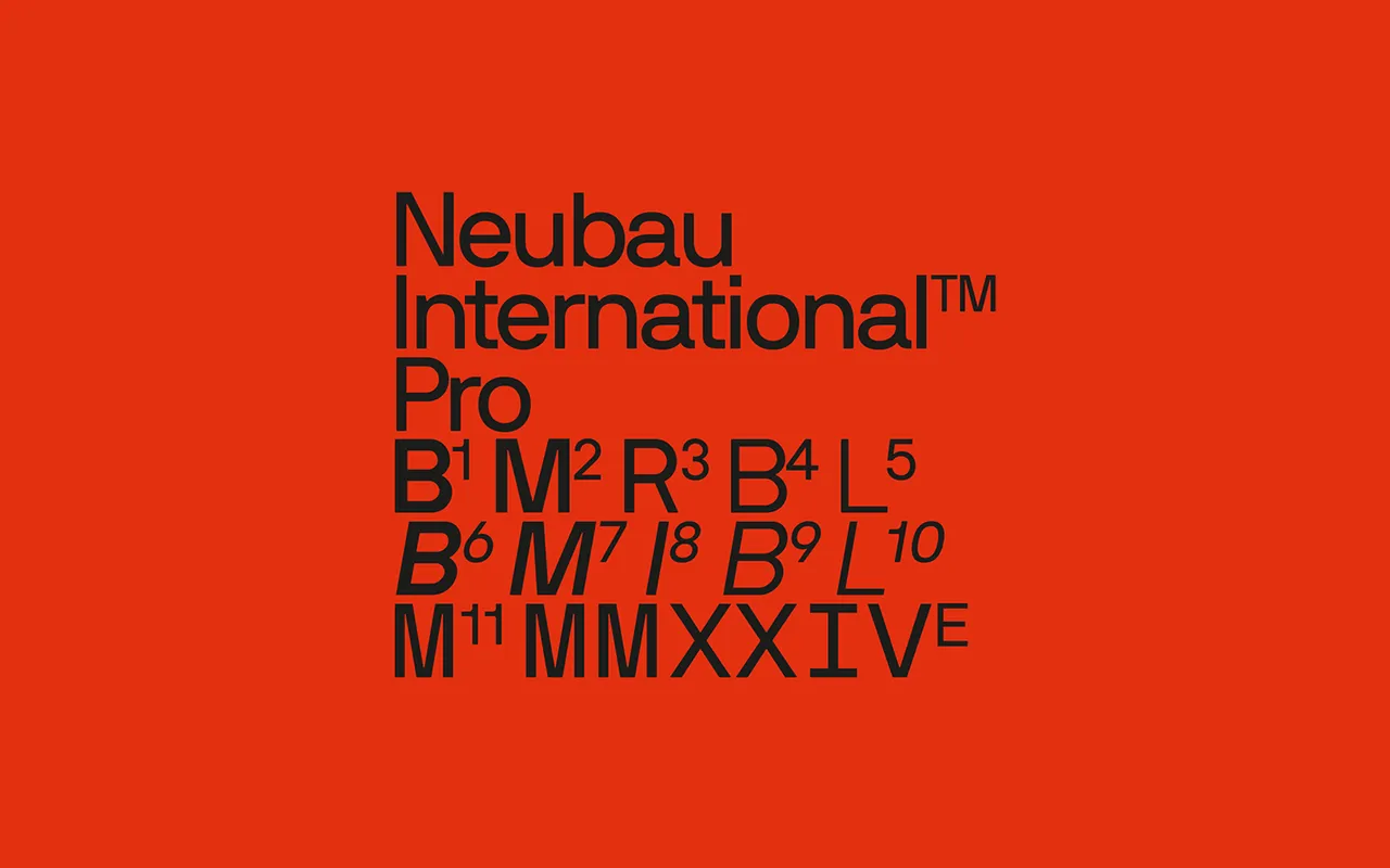 NB International Pro specimen from Neubau