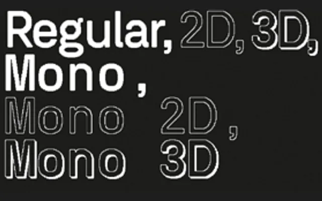 NB Television Pro specimen from Neubau
