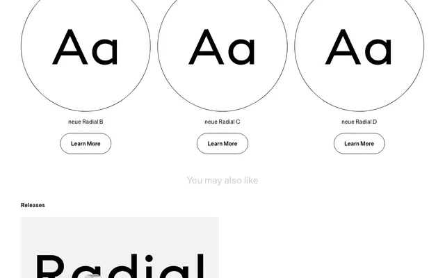 neue Radial A specimen from Neue