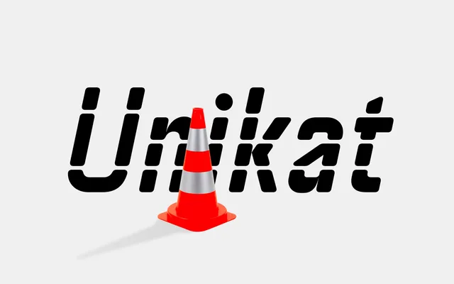 neue Unikat Stencil specimen from Neue