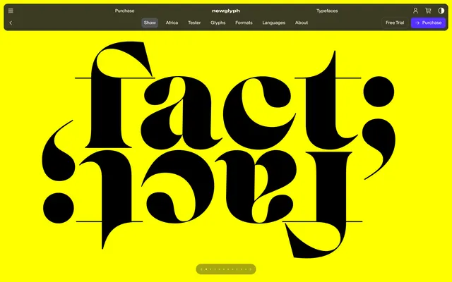 Africa specimen from Newglyph