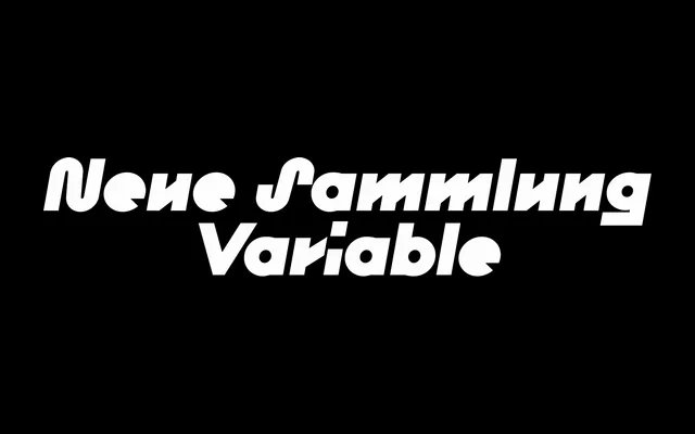 Neue Sammlung specimen from Nice To Type