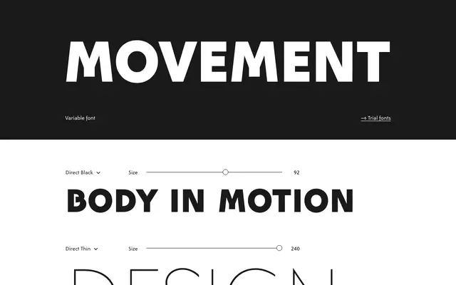 Movement specimen from NM Type
