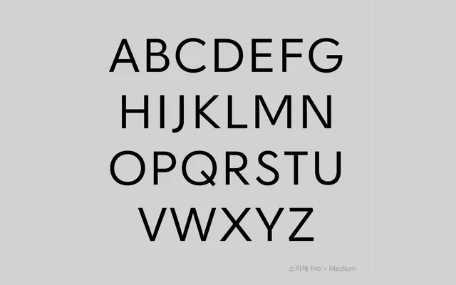 Sori Pro specimen from NohType