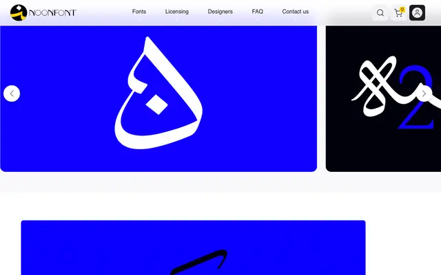 Dang specimen from NoonFont