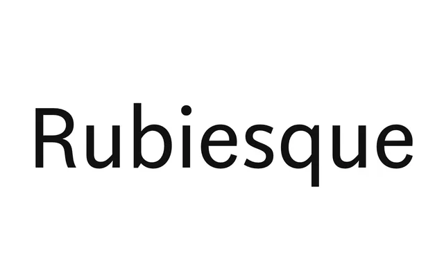 Rubiesque specimen from Nootype