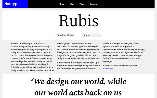 Rubis specimen from Nootype