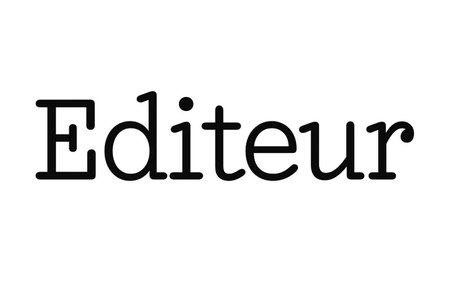 Editeur specimen from Nouvelle Noire