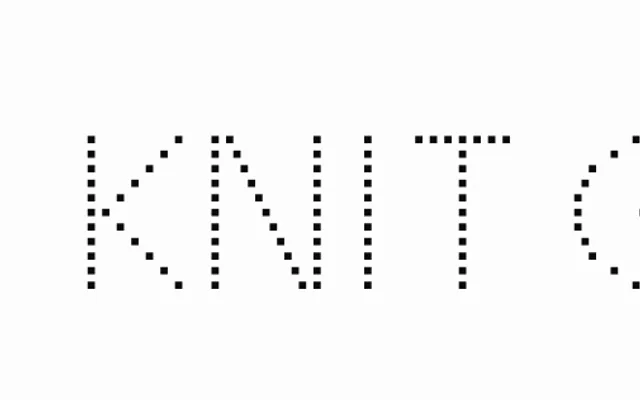 Knit Grotesk specimen from Nouvelle Noire