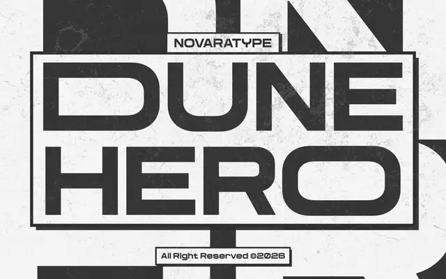 NV Dune Hero specimen from NovaraType