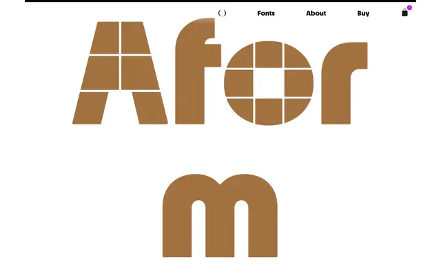 Aform specimen from Obrysy