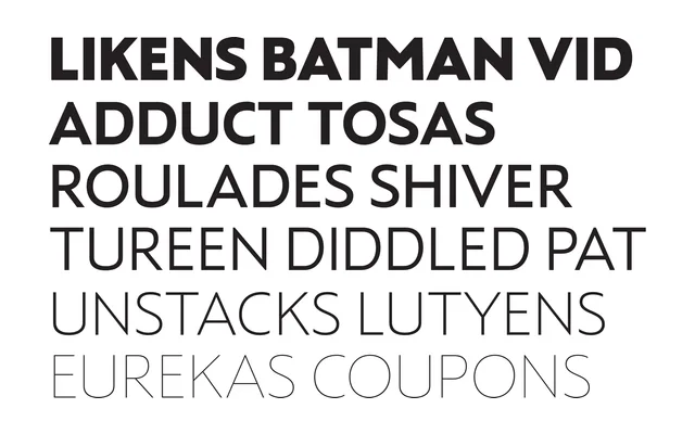 Allium specimen from Occupant Fonts