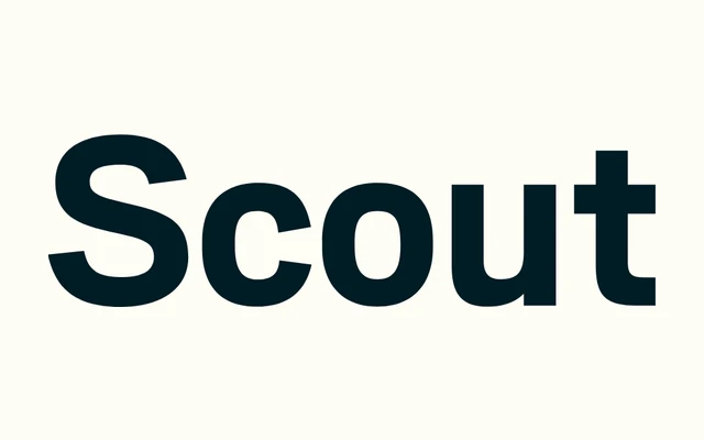 Scout specimen from Occupant Fonts