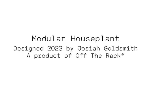 Modular Houseplant specimen from Off The Rack