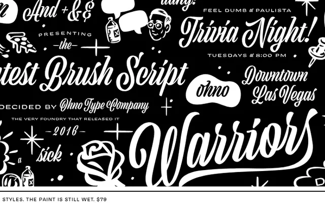 Viktor Script specimen from OH no Type