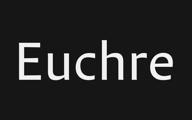 Euchre specimen from Okay Type