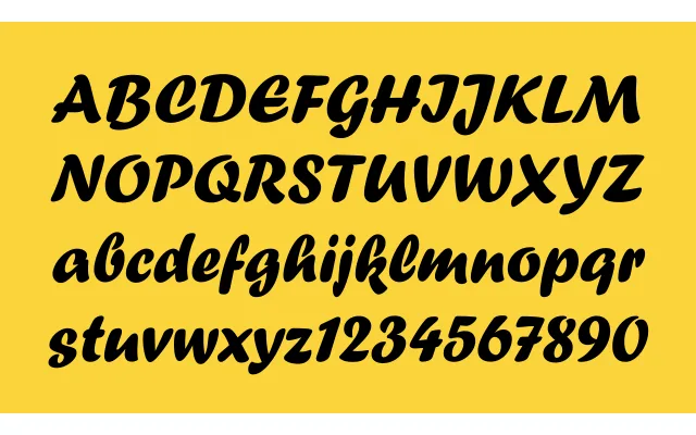 Forte Forward specimen from Omega Type Foundry