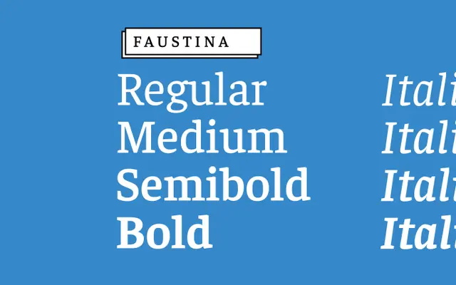 Faustina specimen from Omnibus-Type