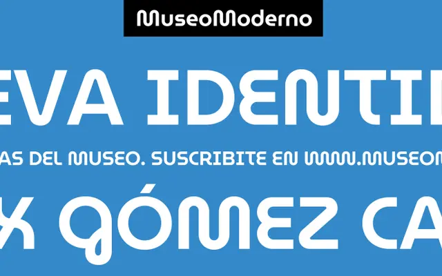 MuseoModerno specimen from Omnibus-Type