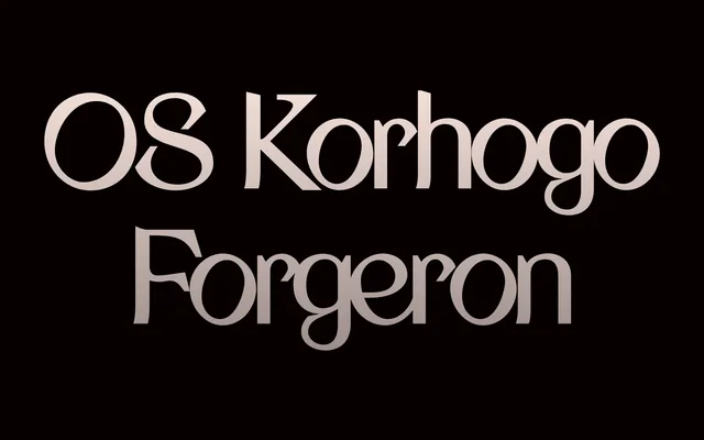 OS Korhogo Forgeron specimen from O’Plérou Studio