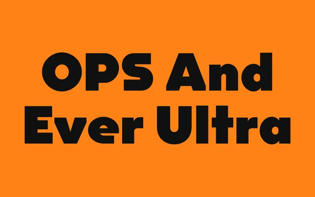 OPS And Ever Ultra specimen from OPS Type