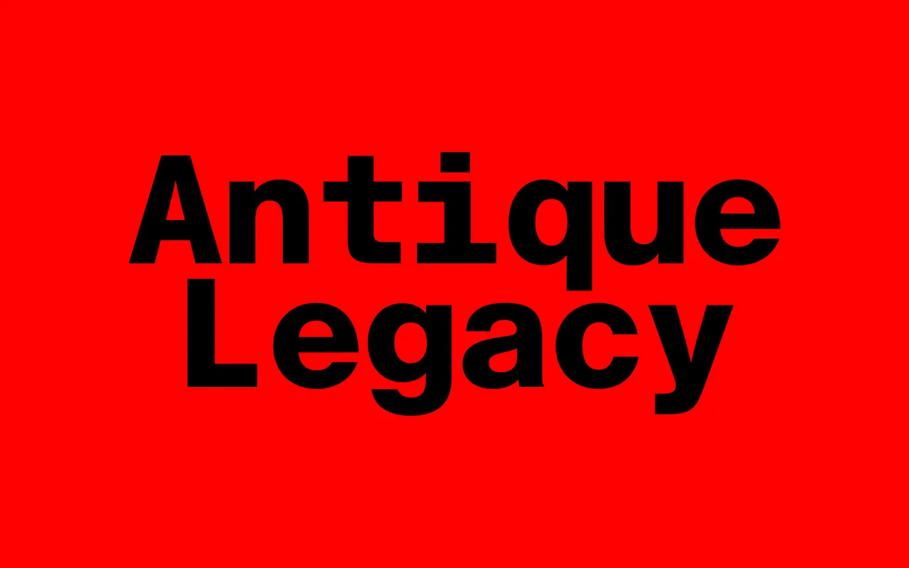 Antique Legacy specimen from Optimo