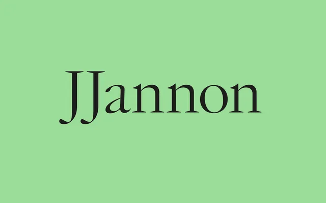 JJannon specimen from Optimo