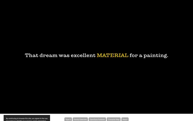 Material specimen from Optimo