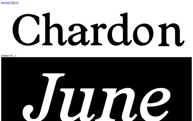 Chardon specimen from OTT Foundry