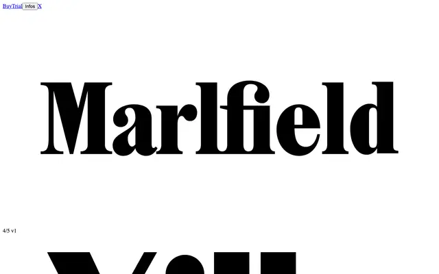Marlfield specimen from OTT Foundry