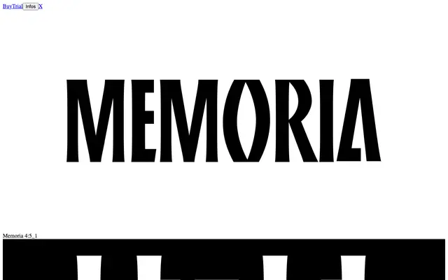 Memoria specimen from OTT Foundry