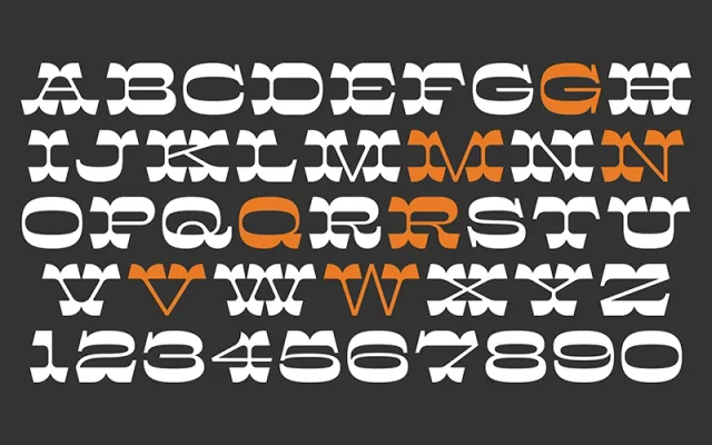 Brylski specimen from P22 Type Foundry