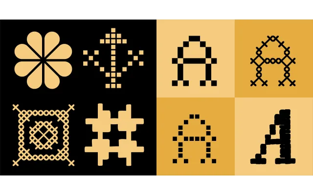 Folk Art specimen from P22 Type Foundry