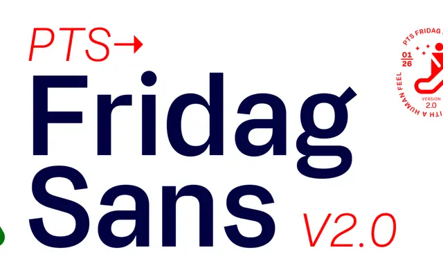 PTS Fridag Sans specimen from Paavola Type
