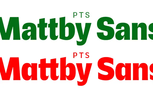 PTS Mattby Sans specimen from Paavola Type