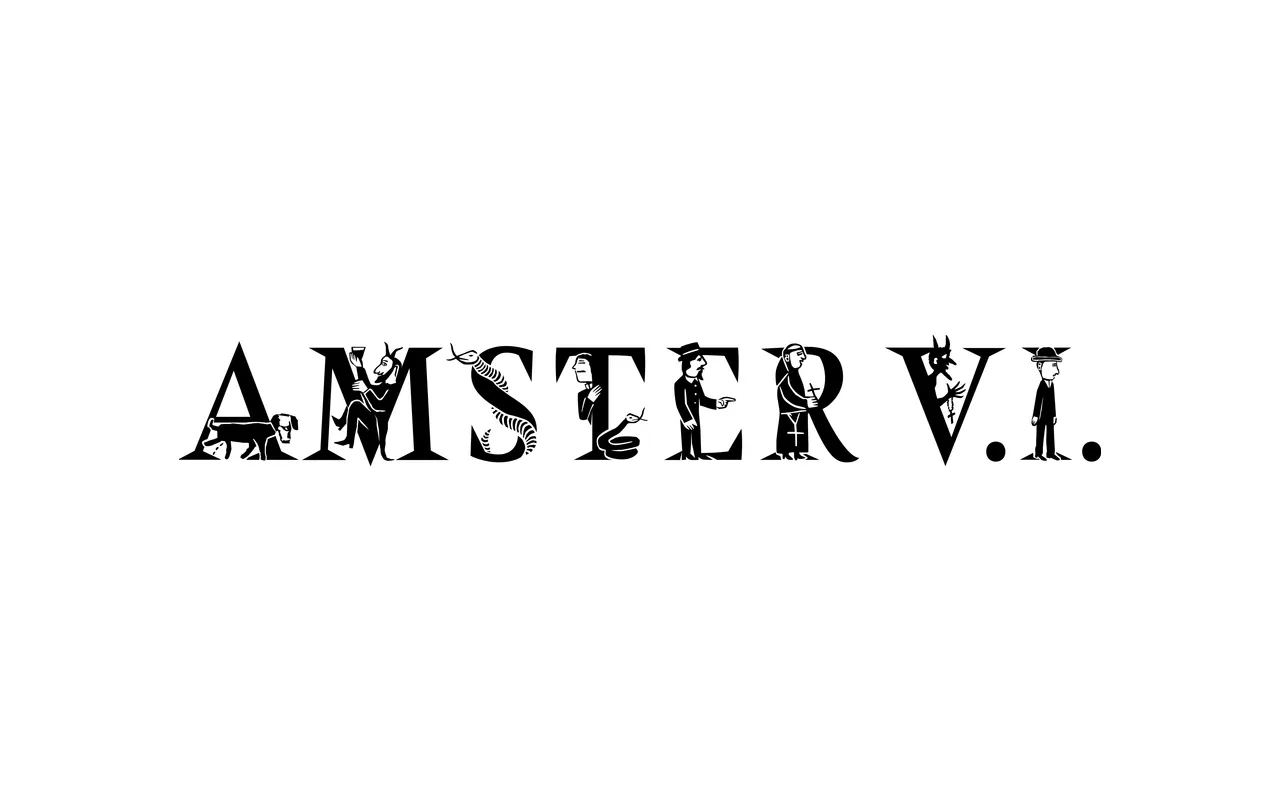 Amster Versal Iluminada specimen from Pampatype