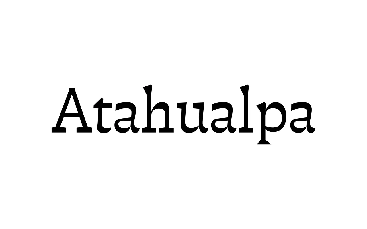 Atahualpa specimen from Pampatype
