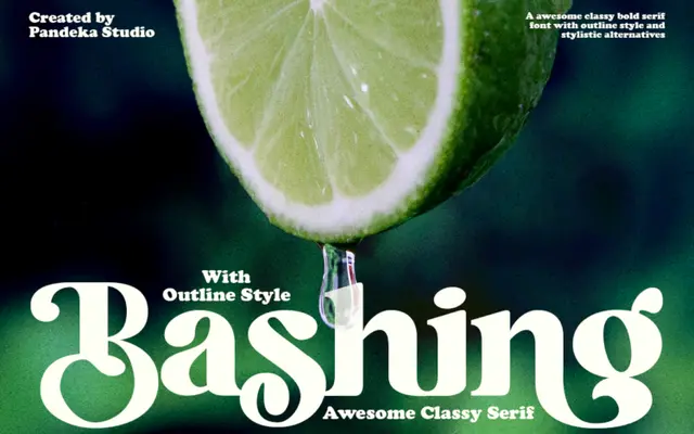 Bashing specimen from Pandeka Studio