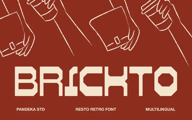 Brickto specimen from Pandeka Studio