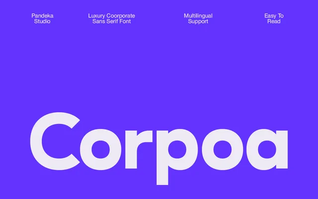 Corpoa specimen from Pandeka Studio