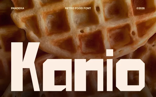 Kanio specimen from Pandeka Studio