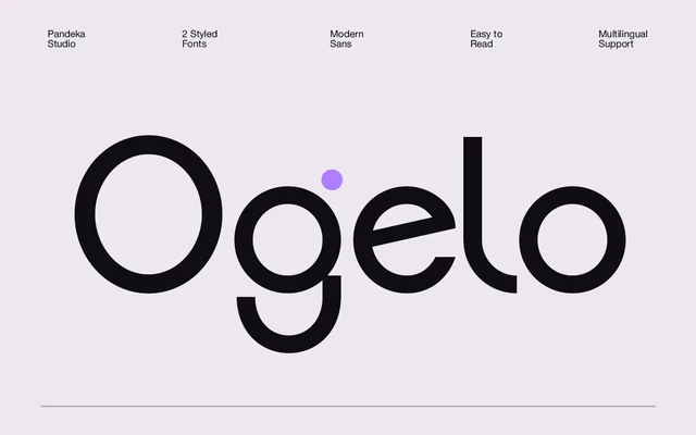 Ogelo specimen from Pandeka Studio