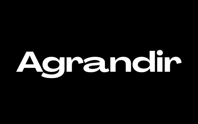 Agrandir specimen from Pangram Pangram Foundry