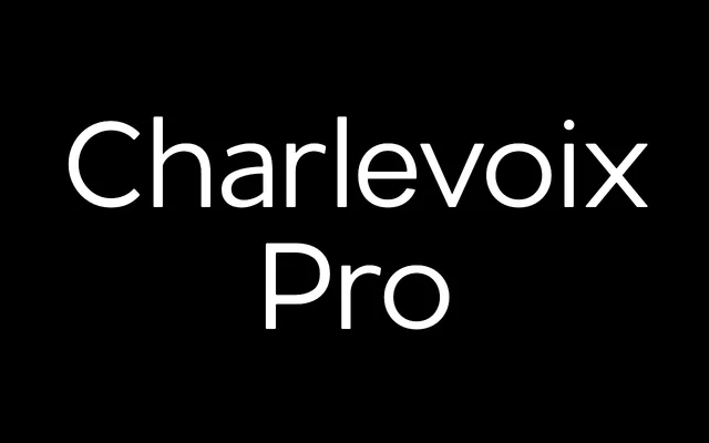 Charlevoix Pro specimen from Pangram Pangram Foundry